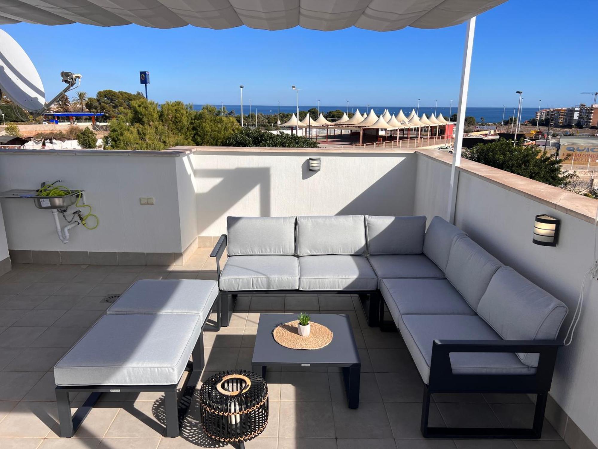 Punta Prima Villa 3 Bedrooms And Solarium Sea View تورّيفيِخا المظهر الخارجي الصورة